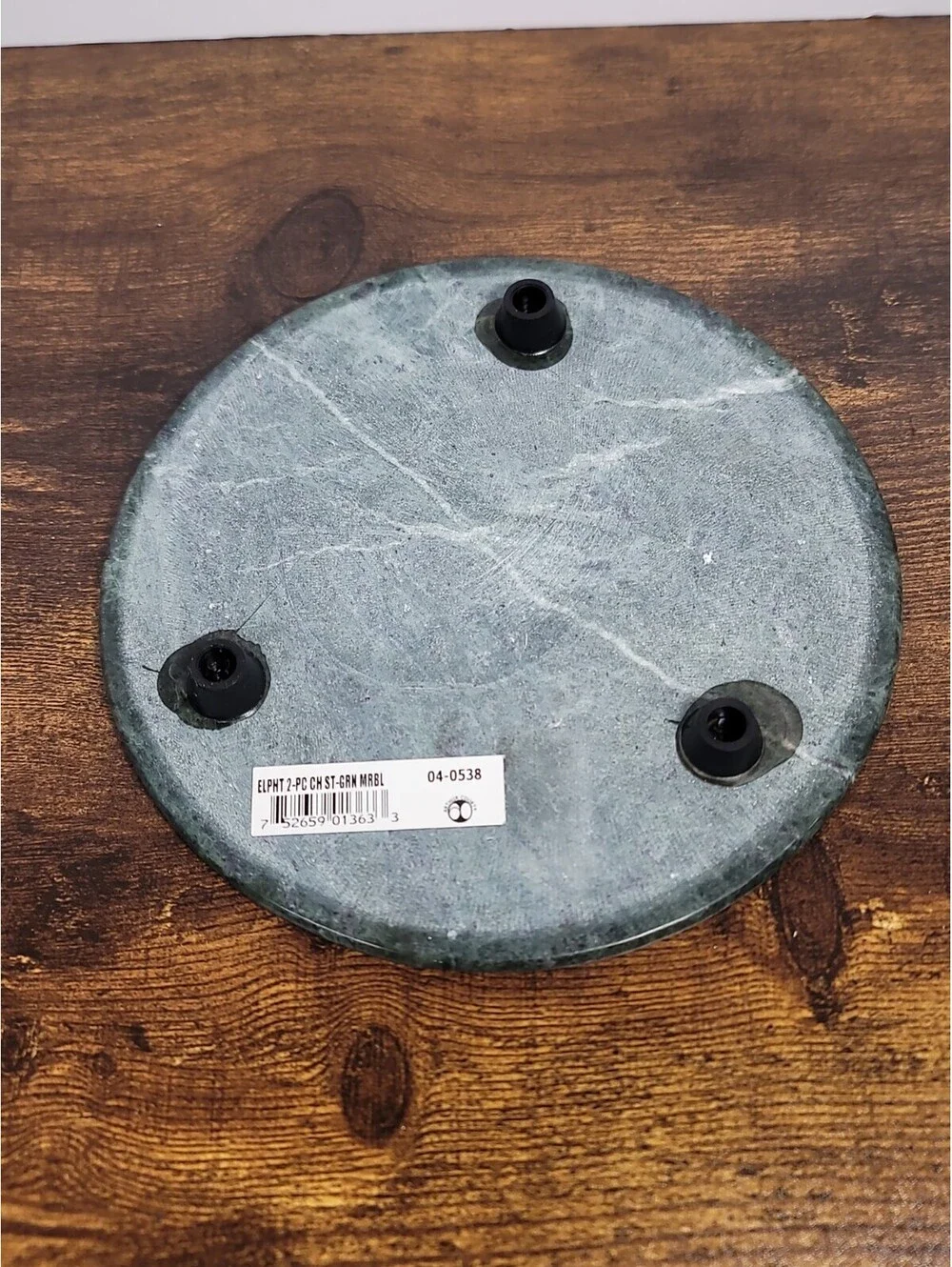 Green Marble Round Cheese Board And Knife Set